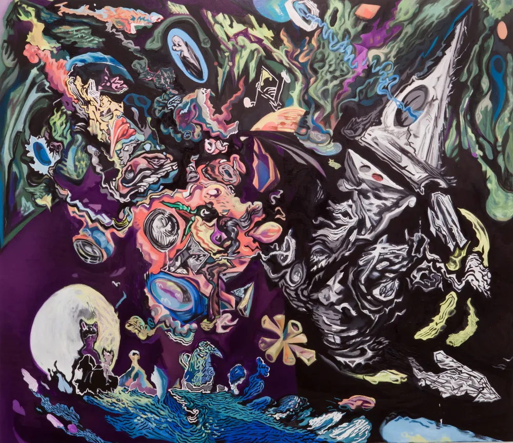 Oil painting: 2017 kroki 150 X 130 kopyası